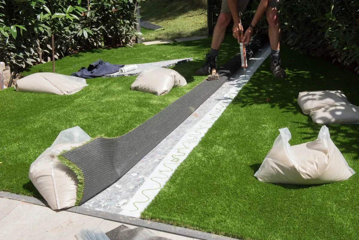 artificial grass installation in bowie md