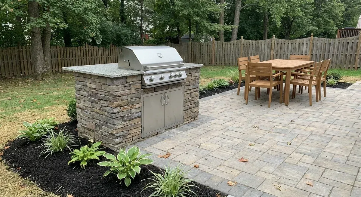 outdoor kitchen solutions in bowie md