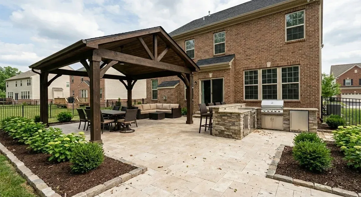 pergola installation in bowie md