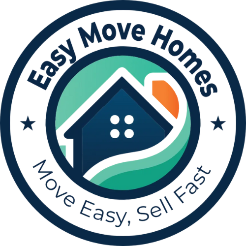 Circular logo: Easy Move Homes