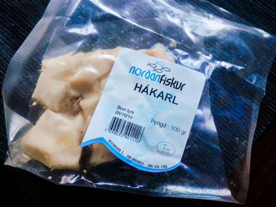 Shark - Icelandic traditional food