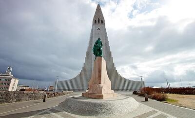 Hallgrímskirkja church Iceland