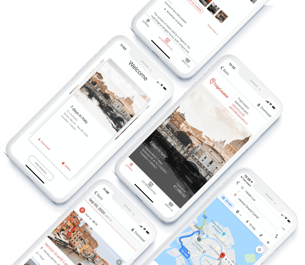 Itinerary Mobile APP