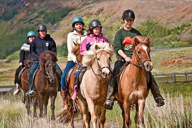 Horse riding