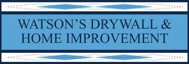 watson's drywall and home improvement, home renovation contractors near me, drywall repair, drywall installation, home improvement near me