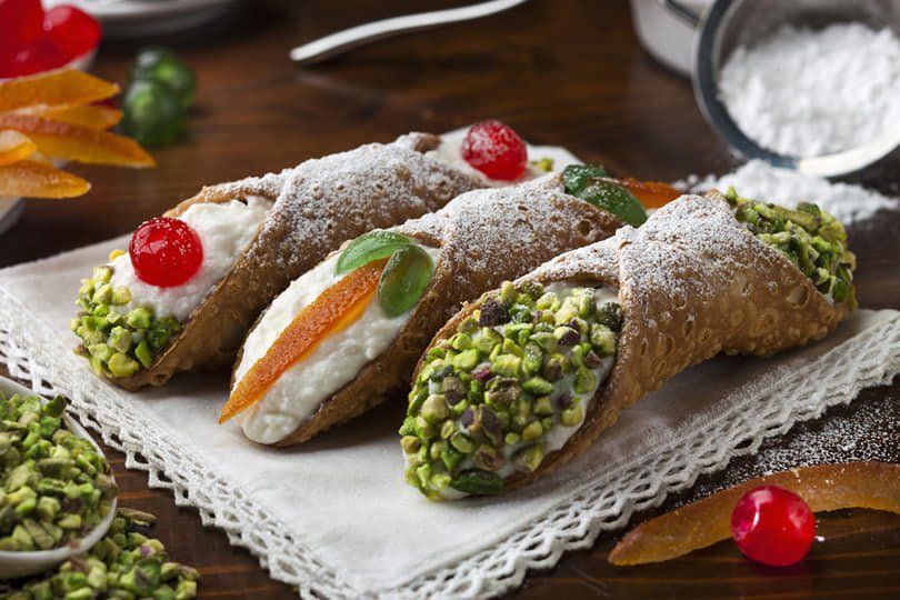 Cannoli gusti assortiti