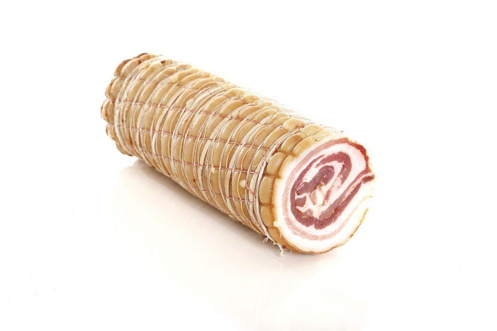 Pancetta arrotolata