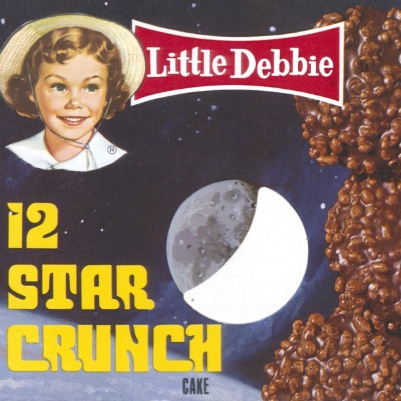 A box of little debbie 12 star crunch cake