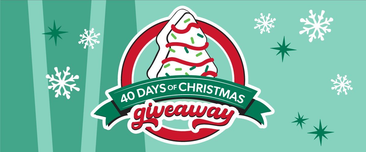 40 days of christmas giveaway