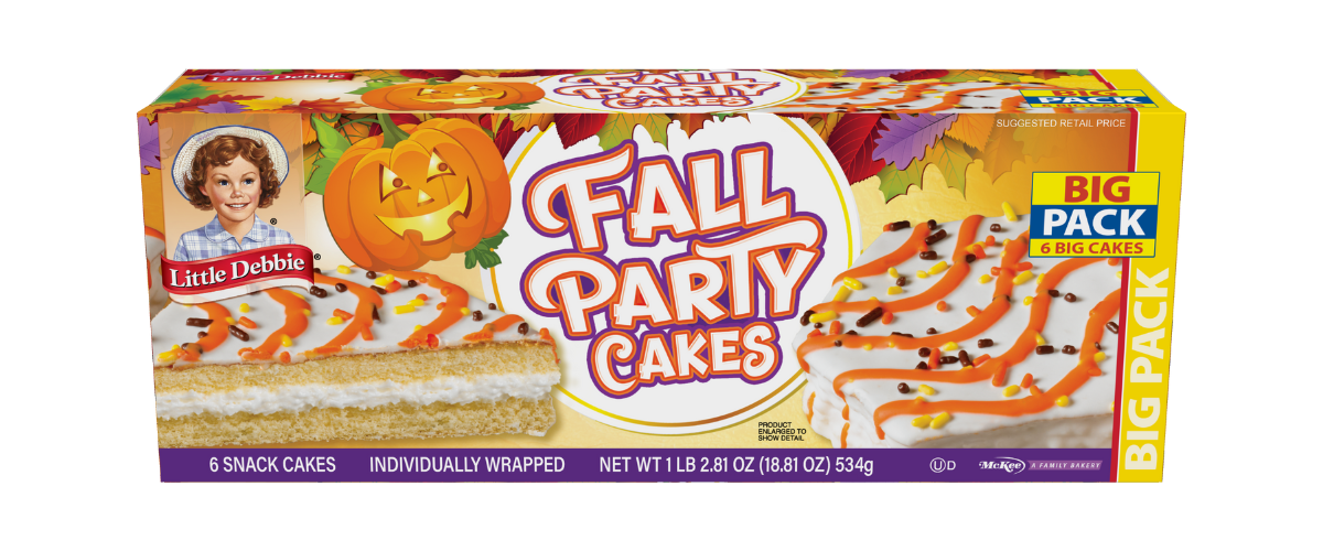 Fall Party Cakes Big Pack Little Debbie
