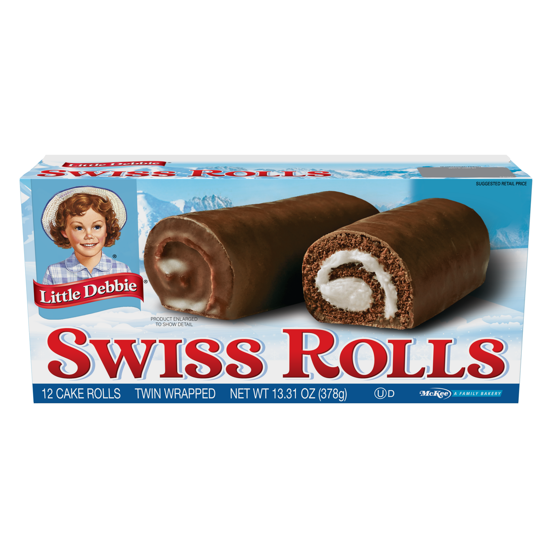 carton of swiss rolls