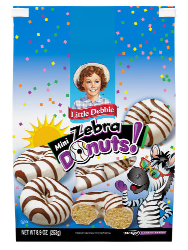 zebra cake mini donuts bag