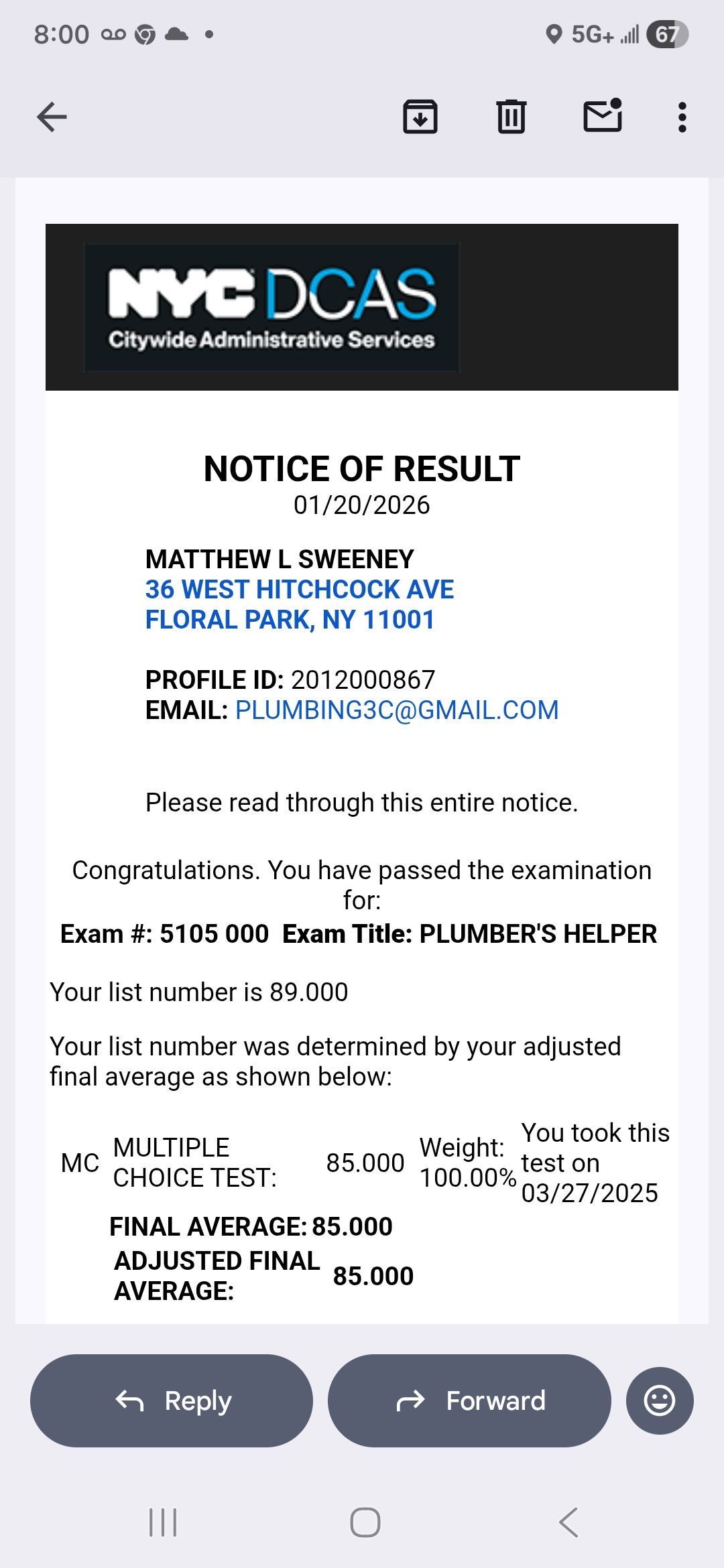 Manhattan  NY Certification for  Plumber's Helper with Gas - Manhattan Steam Heat Expert