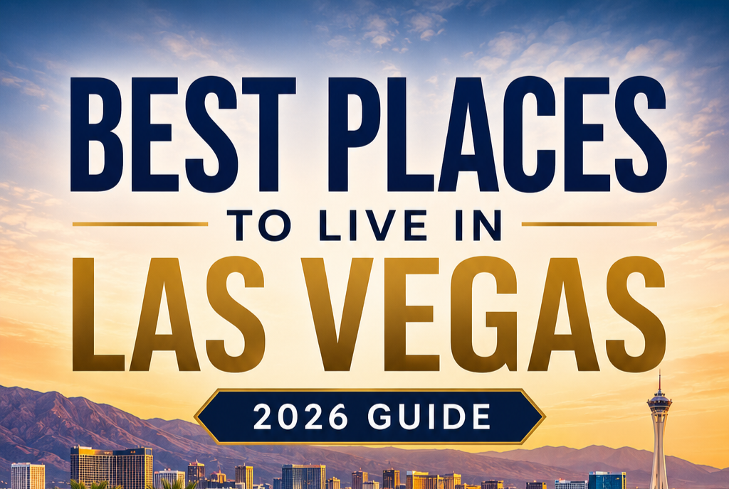 Best places to live in Las Vegas with luxury neighborhoods, mountain views, and local lifestyle.
