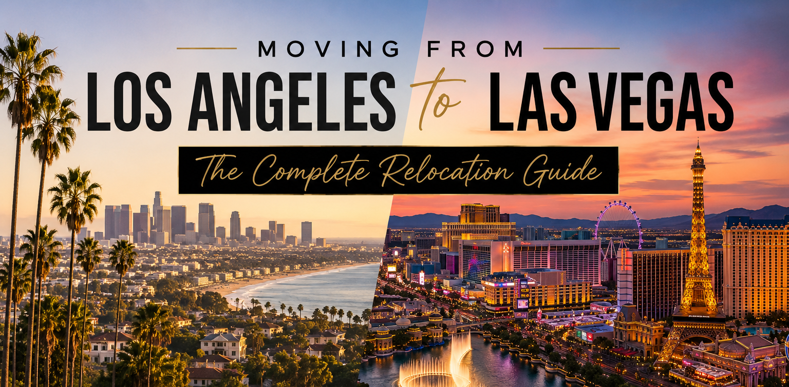 Moving from Los Angeles to Las Vegas | Complete Guide