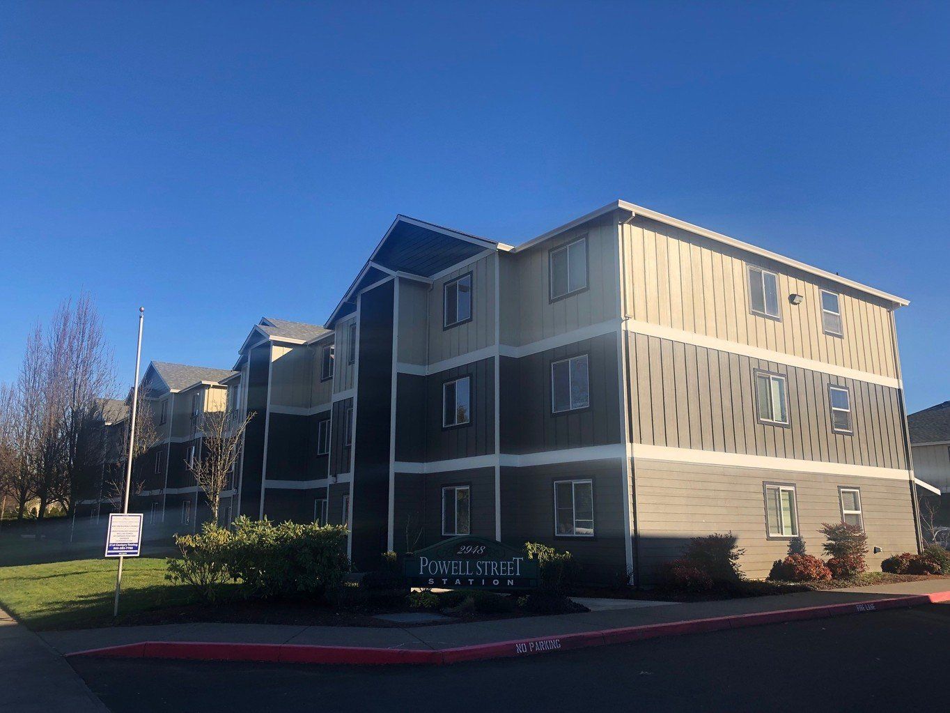 exterior side of building