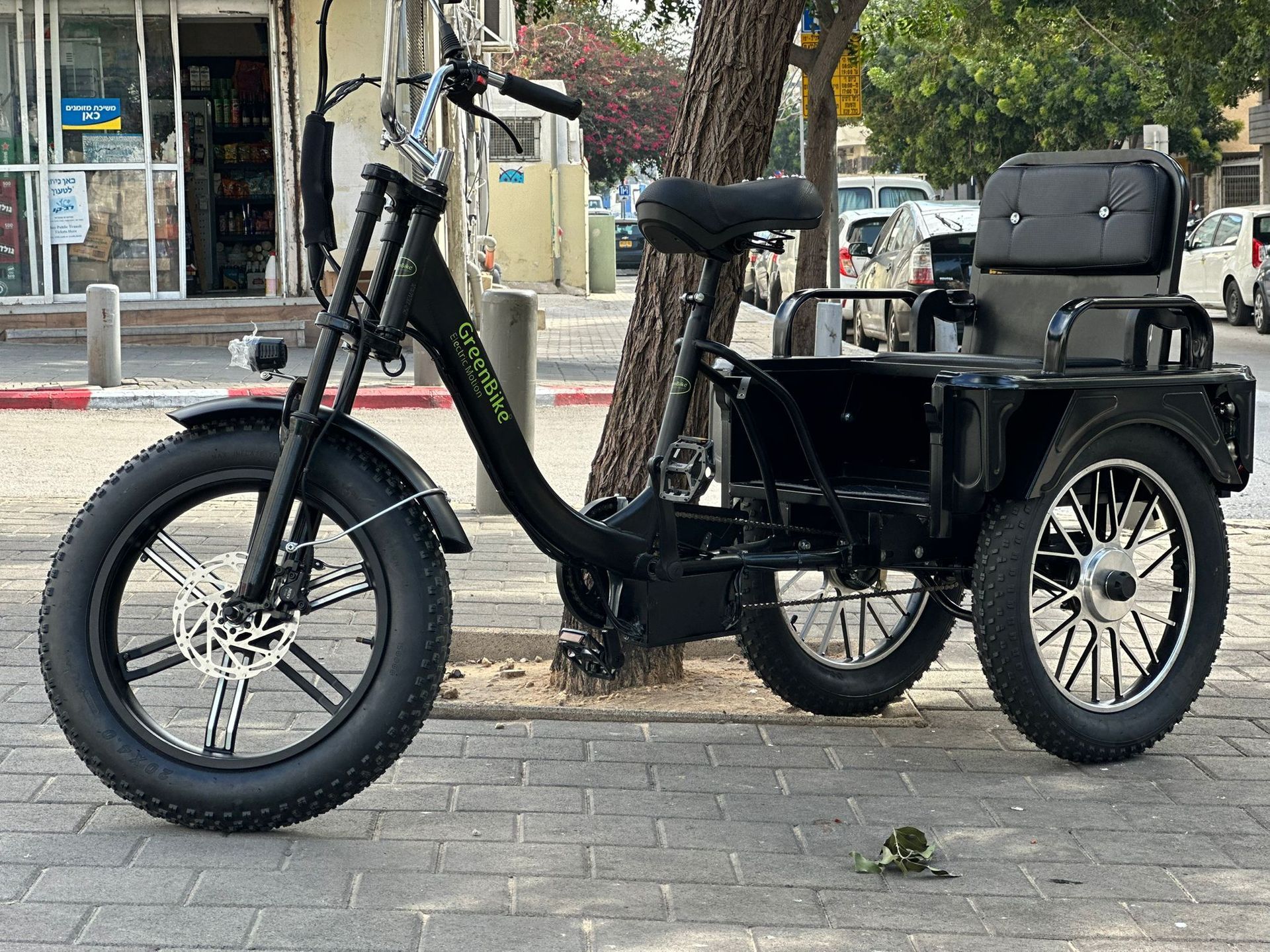 תלת אופן MX2001DC - גרין בייק - לא ממונע