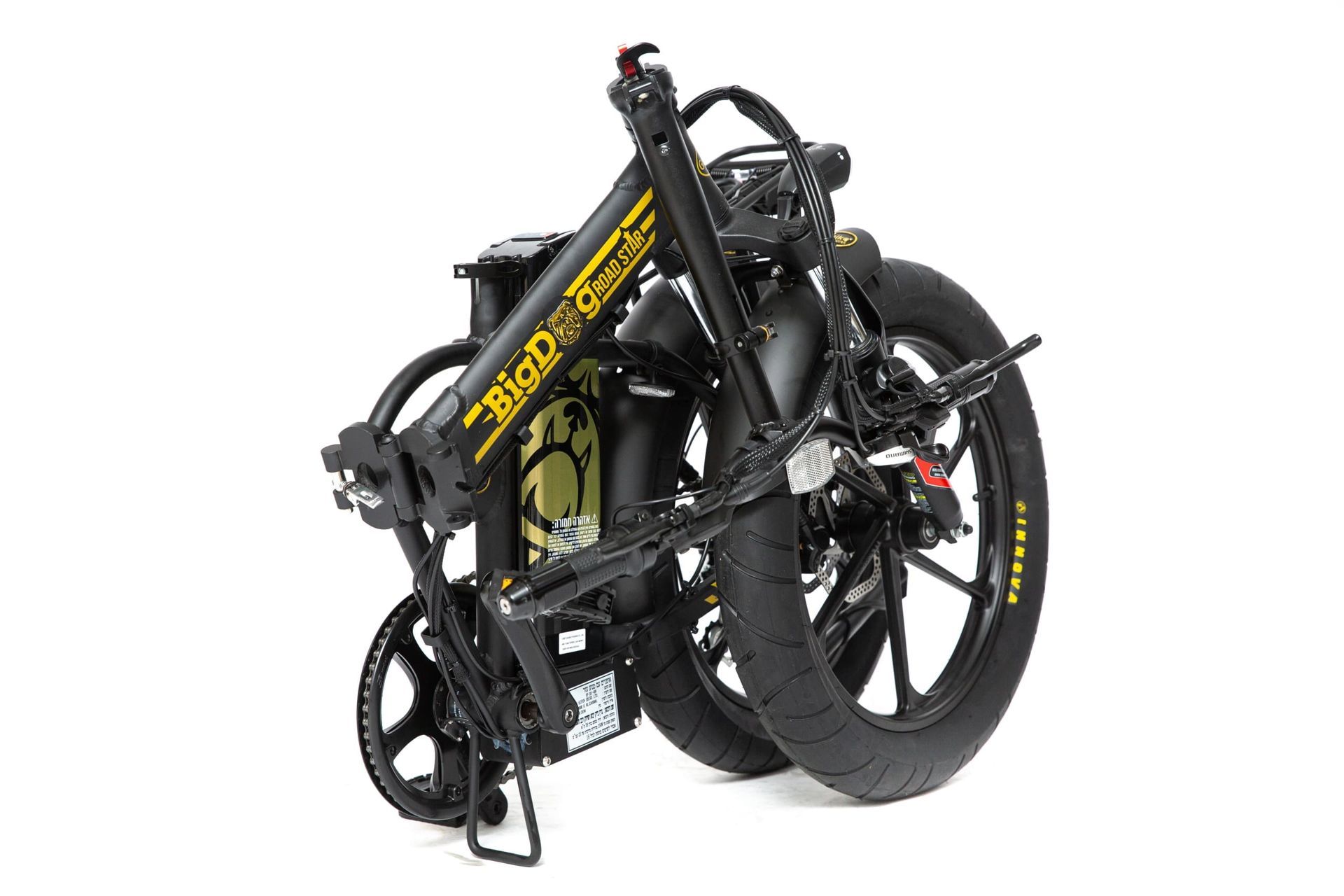 אופניים חשמליים מתקפלים GreenBike BIG Dog RoadStar