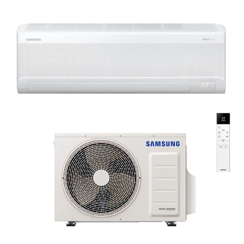 CONDIZIONATORE SAMSUNG AVANT WINDFREE S2 MONOSPLIT 12000 Samsung Climatizzatore Condizionatore monosplit WINDFREE AVANT S2 WI-FI R32 inverter, pompa di calore A++/A+9000 btu