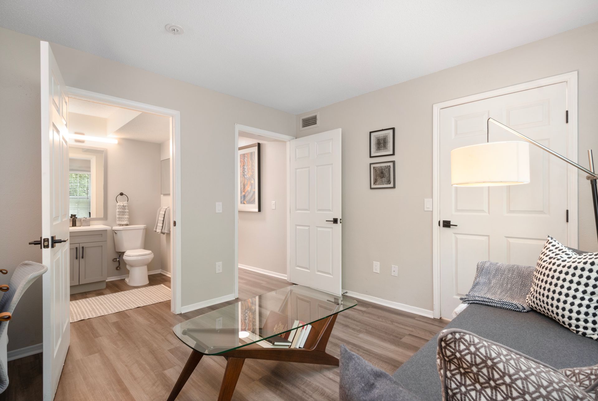 Walk-in Closet at The Royce at Trumbull.