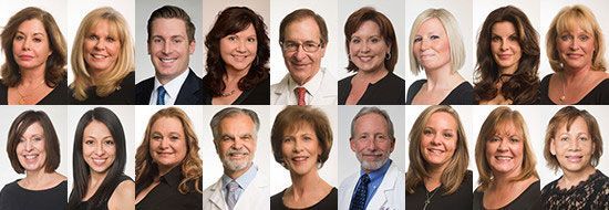 Headshots of 16 individuals, mostly women, with varying hair colors and smiles.