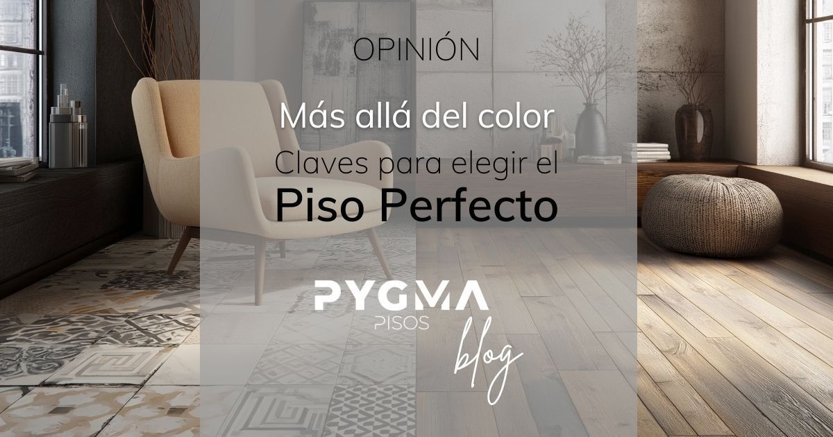 Habitación que contiene dos tipos de acabados en el piso: cerámica y madera, produciendo diferentes 