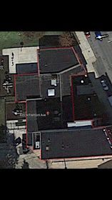 Residential Houses Aerial View – Parksville, MD – Harview Roofing & Home Improvement