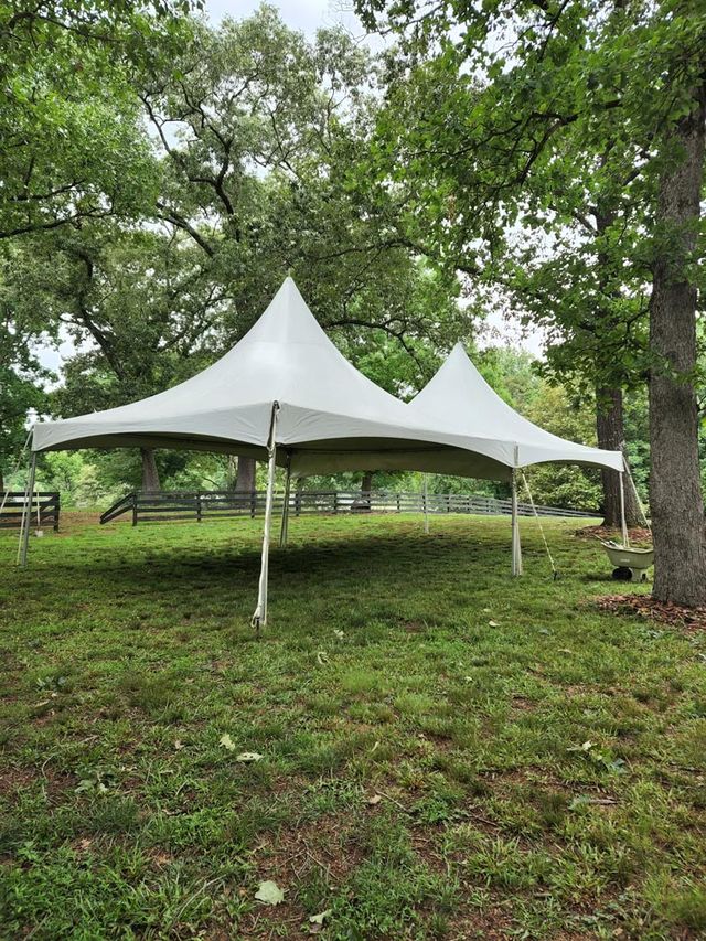 30 X 30 Frame Tent (Installed) - Rent-All Plaza of Kennesaw