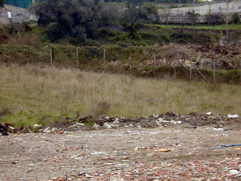 cortile esterno dell'azienda