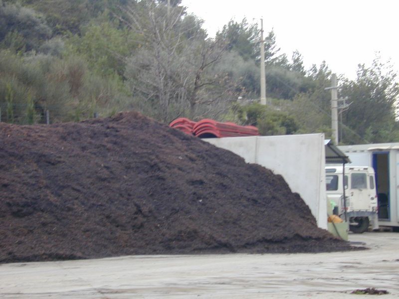 Compost pronto per il confezionamento