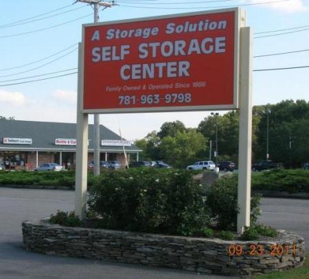 Sign Front — A Storage Solution in Randolph, MA