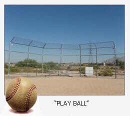 Ball and fence — Fence products in Tucson, AZ
