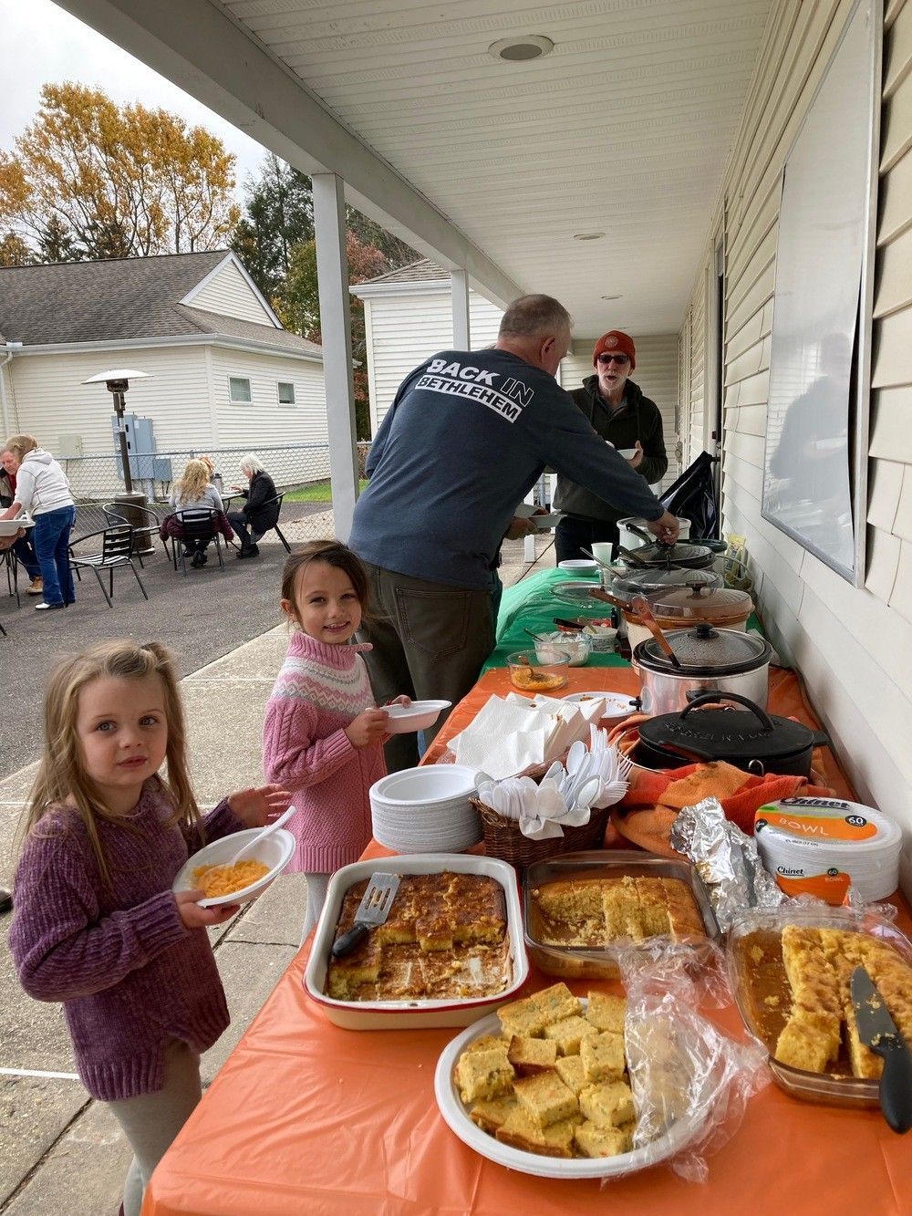food and community at Litchfield Hills Church