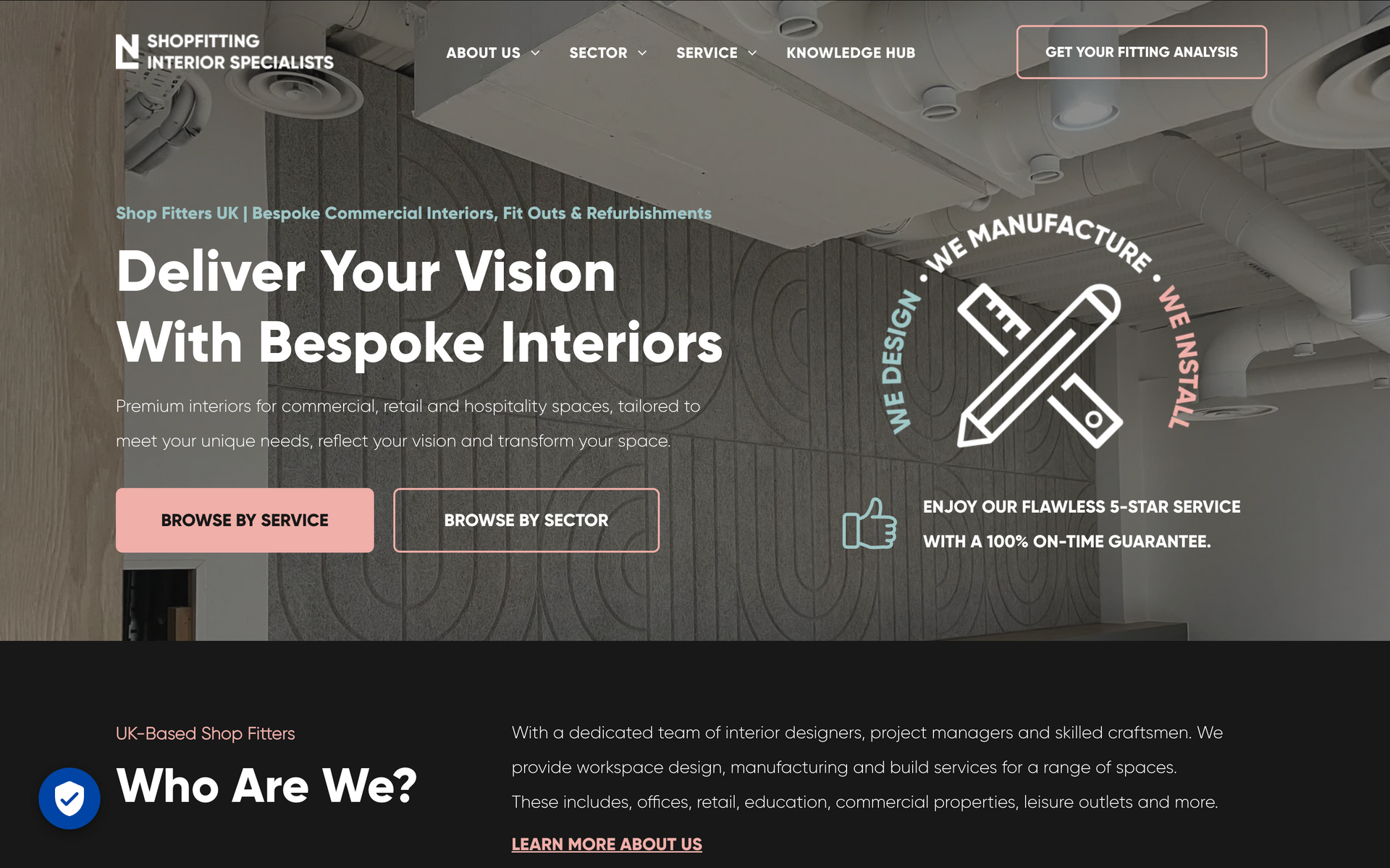 New Look Website Design