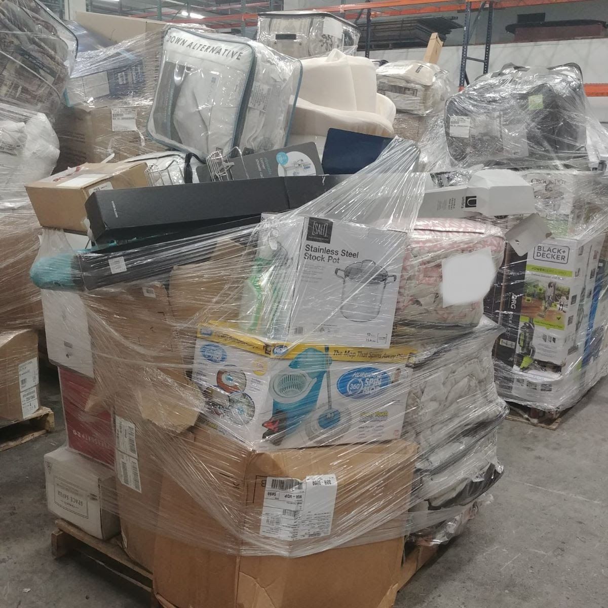 Bed Bath and Beyond Truckloads, Bedding Liquidation, Bedding Pallets