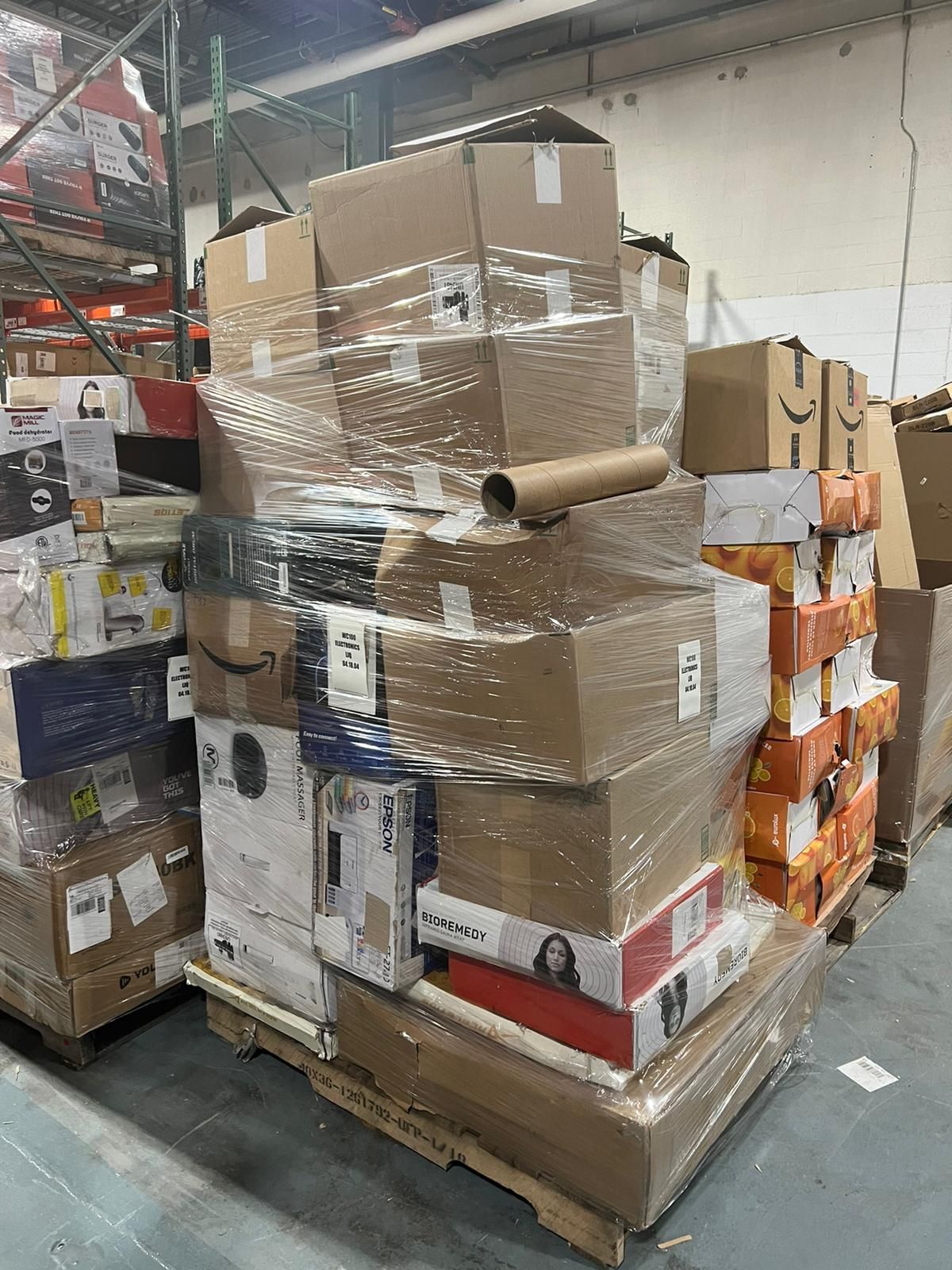 Amazon Electronics Pallets