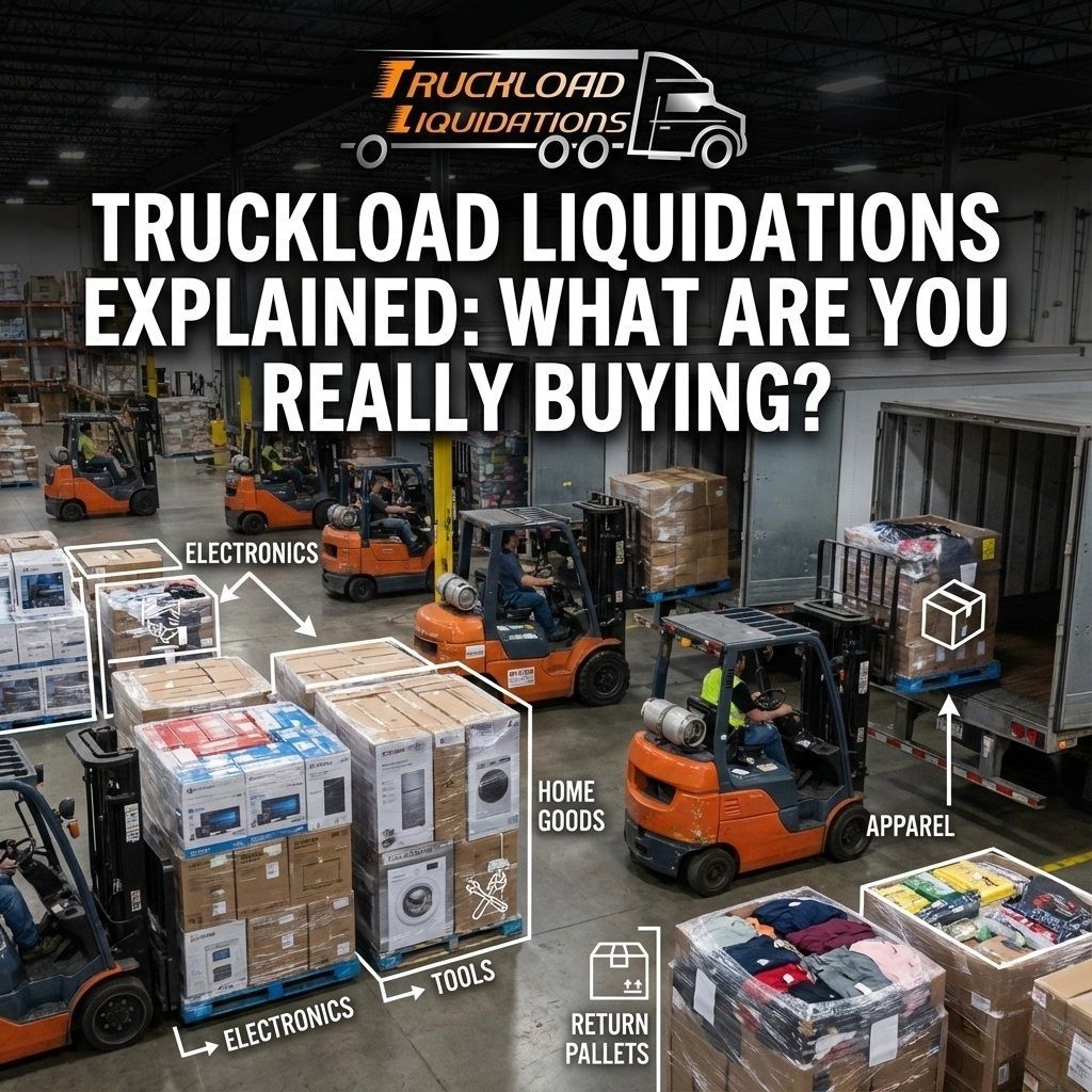 truckloads of general merchandise liquidations