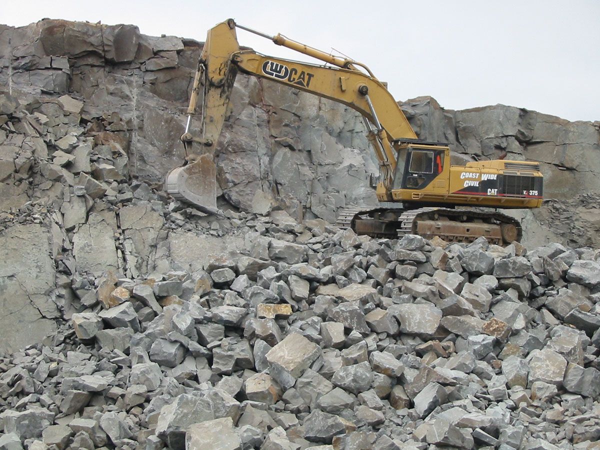 Quarry rehabilitation