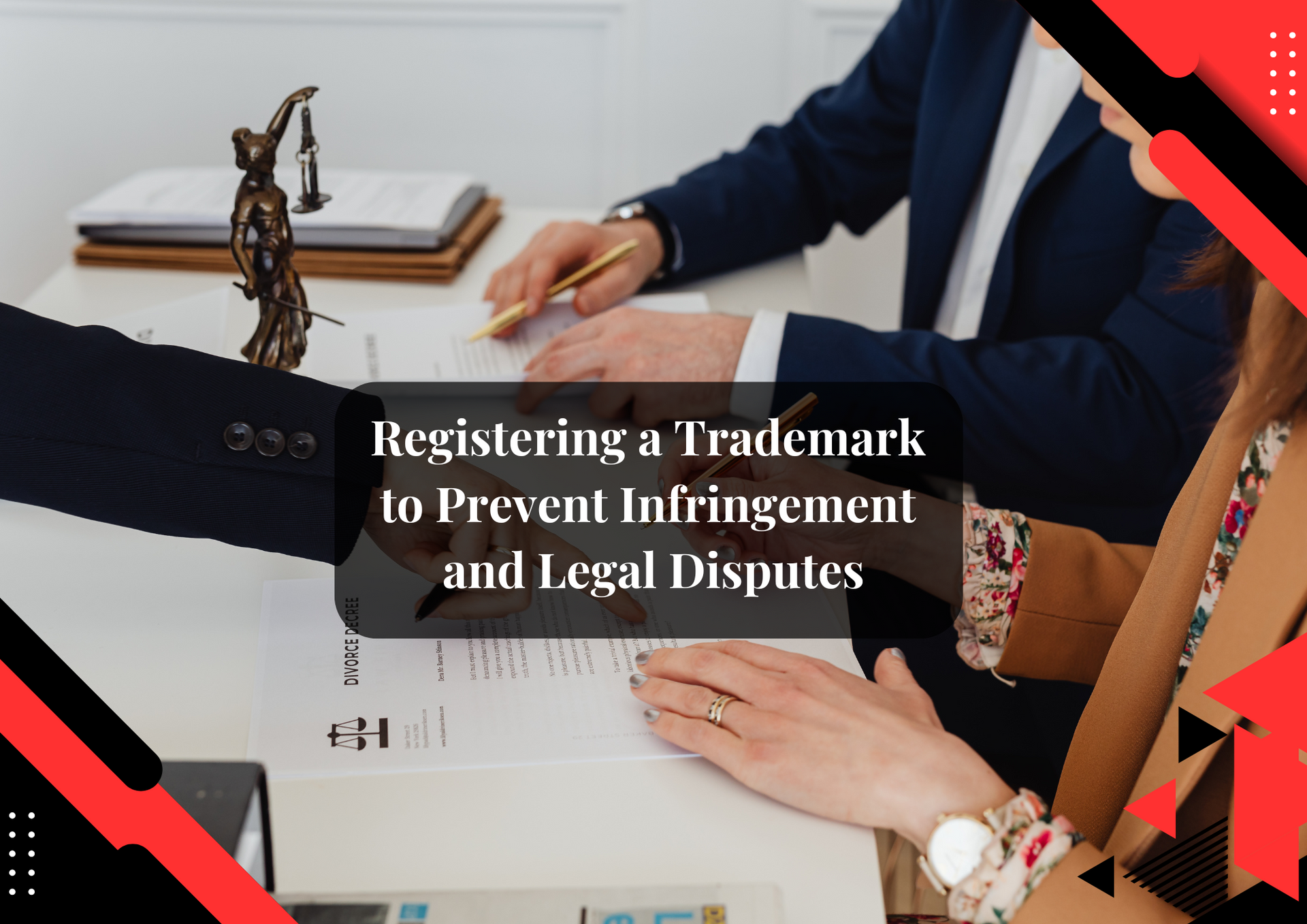 Register a trademark to protect your brand and business name.