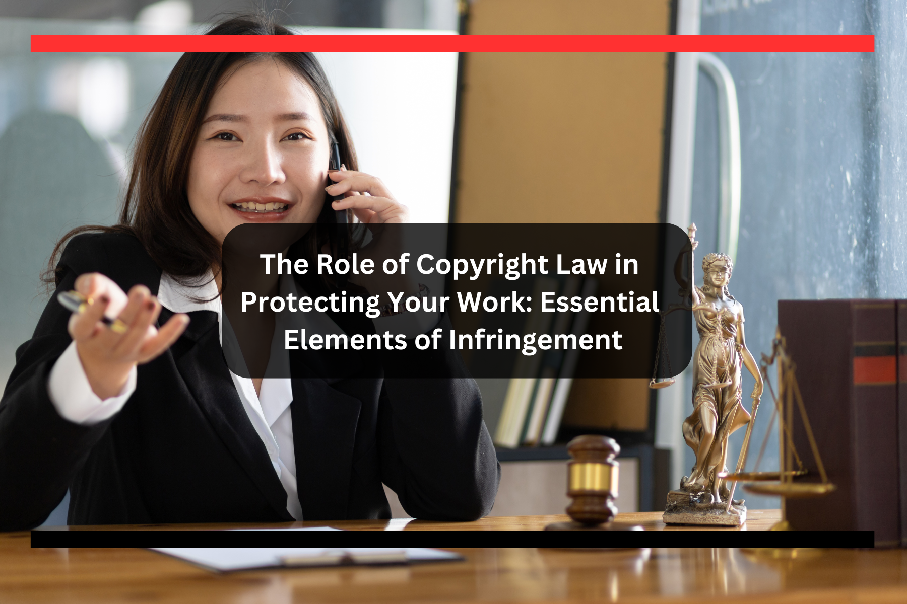 Copyright and trademark registration process for protecting intellectual property rights.