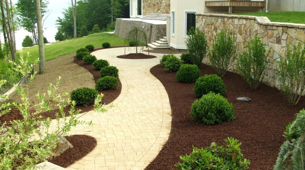 Brown Mulch Weed Free undercover