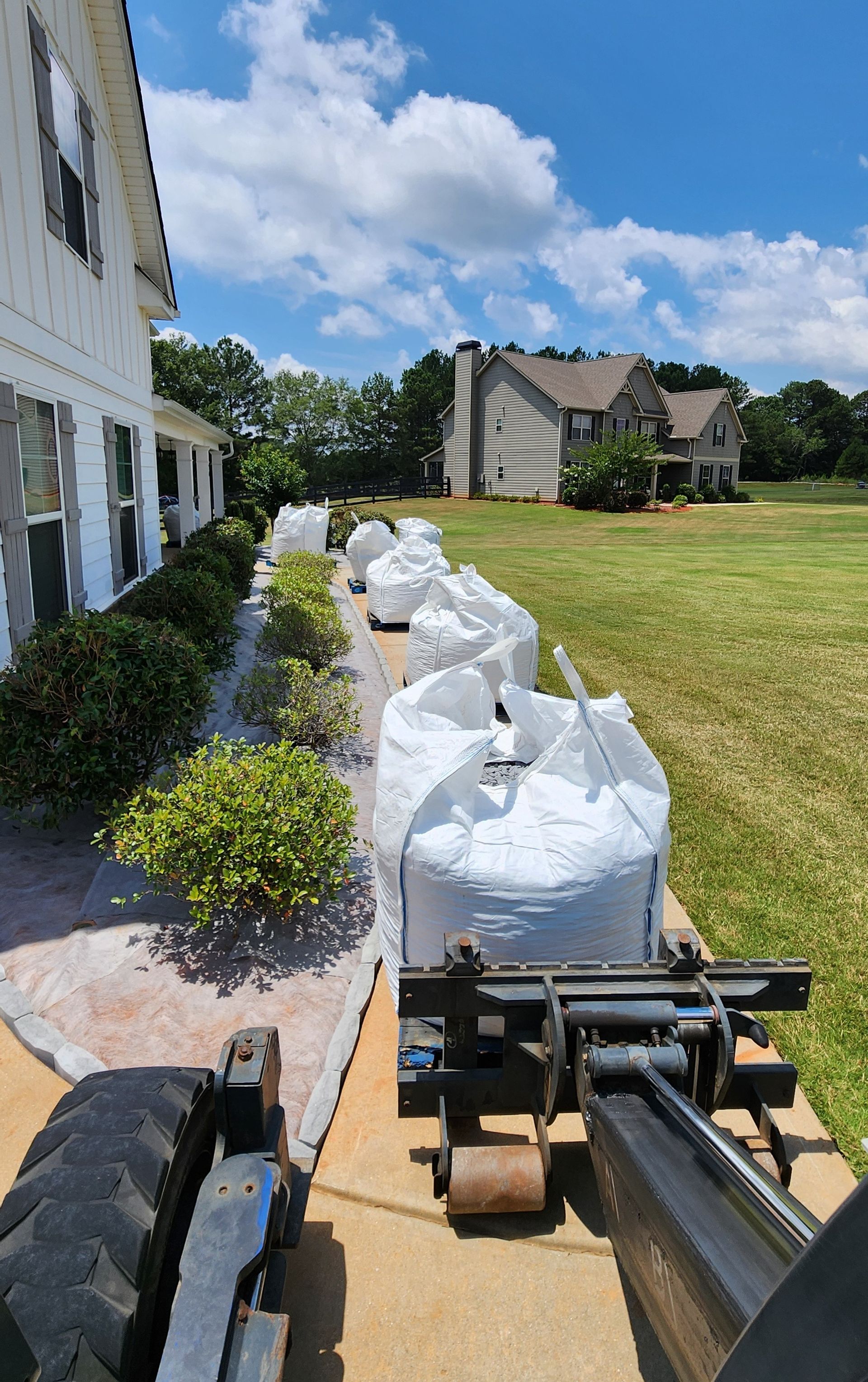 Bulk Bag Delivery placed for convenience