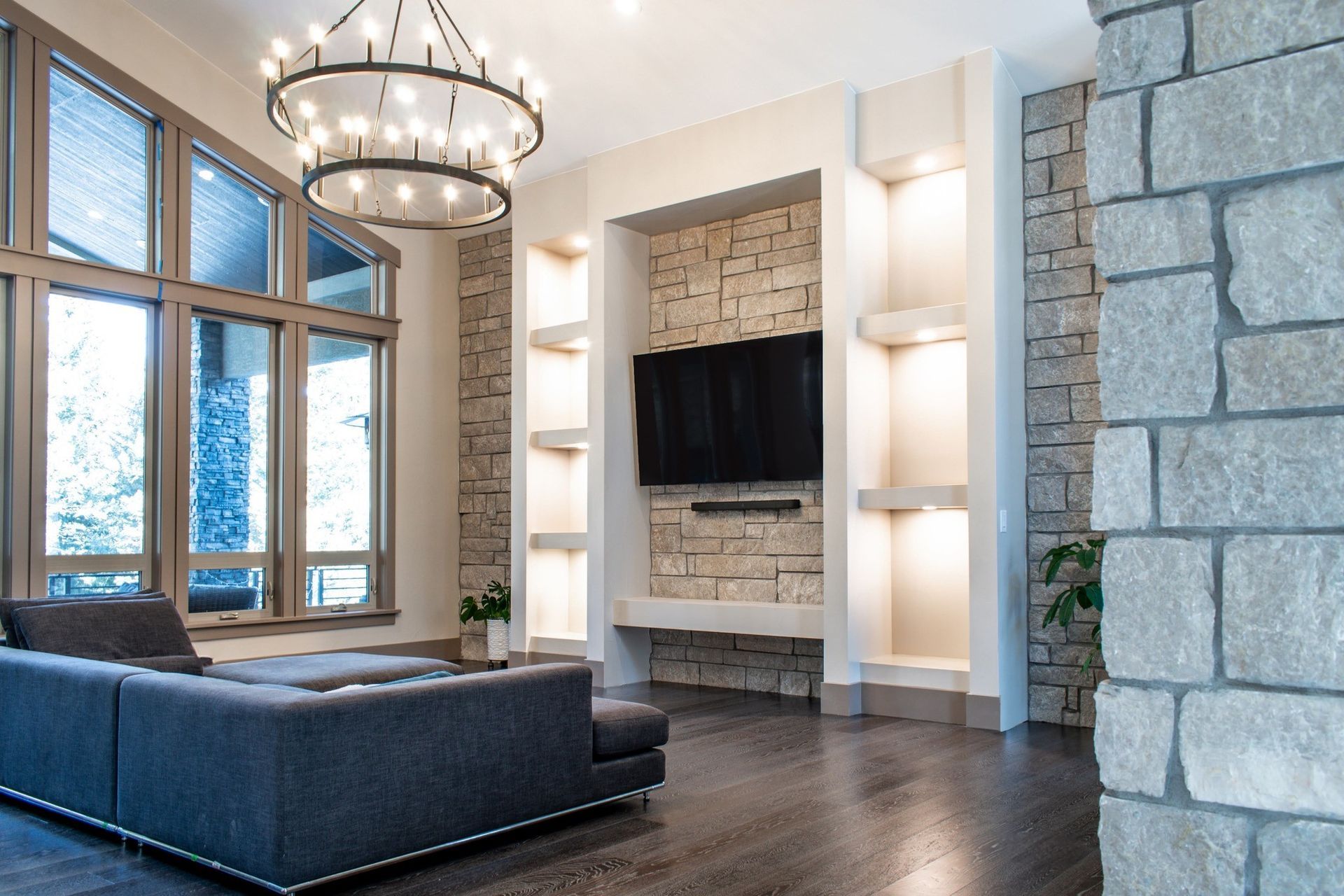 Edwards Stone Interior Accent Wall