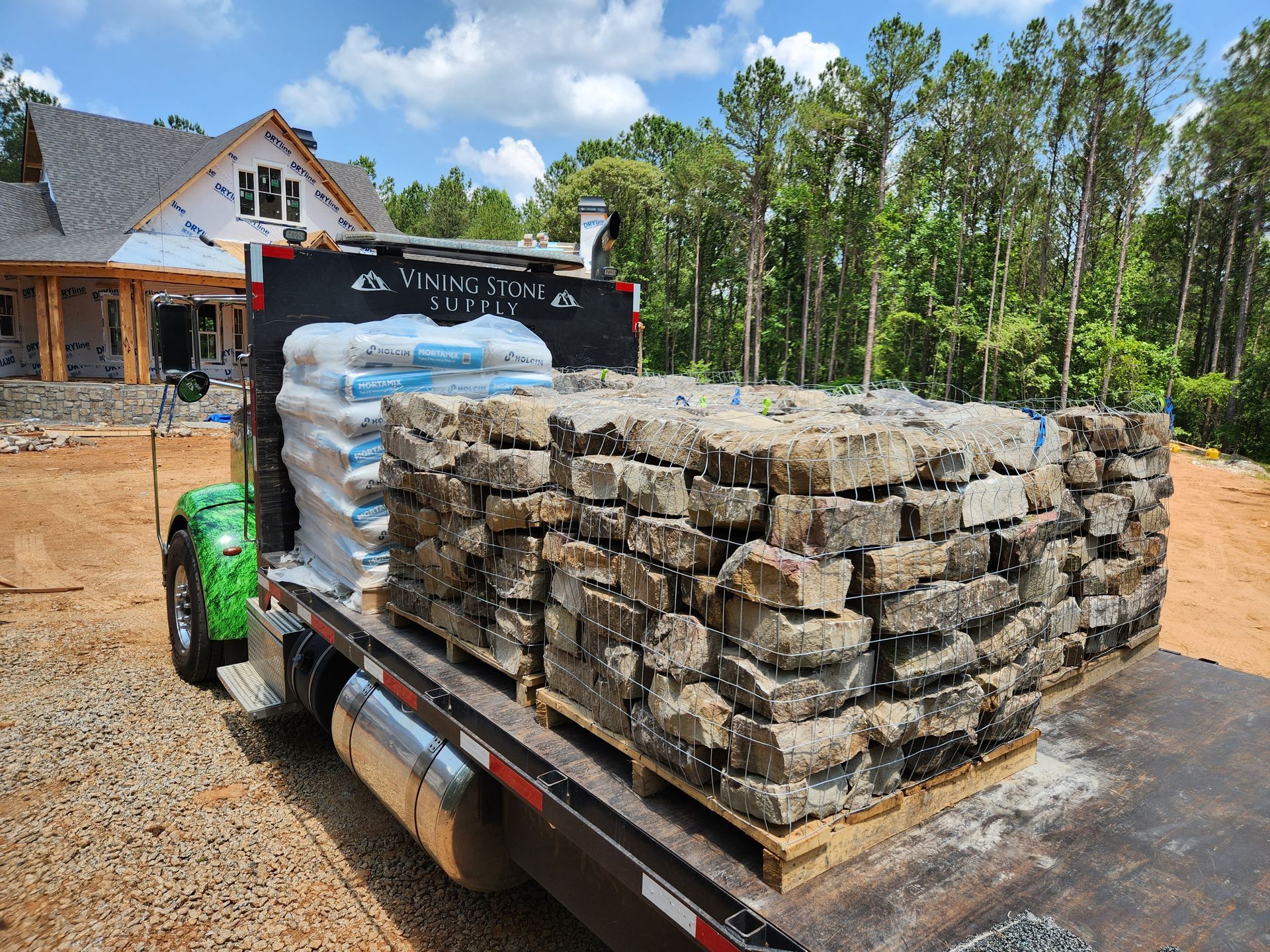 Premium Flagstone Selection at Vining Stone in Sharpsburg, GA