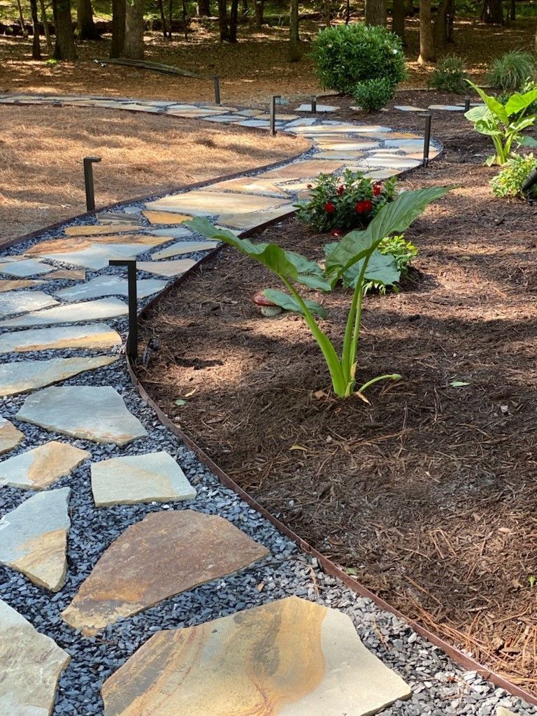 Flagstone and Slate Walkway