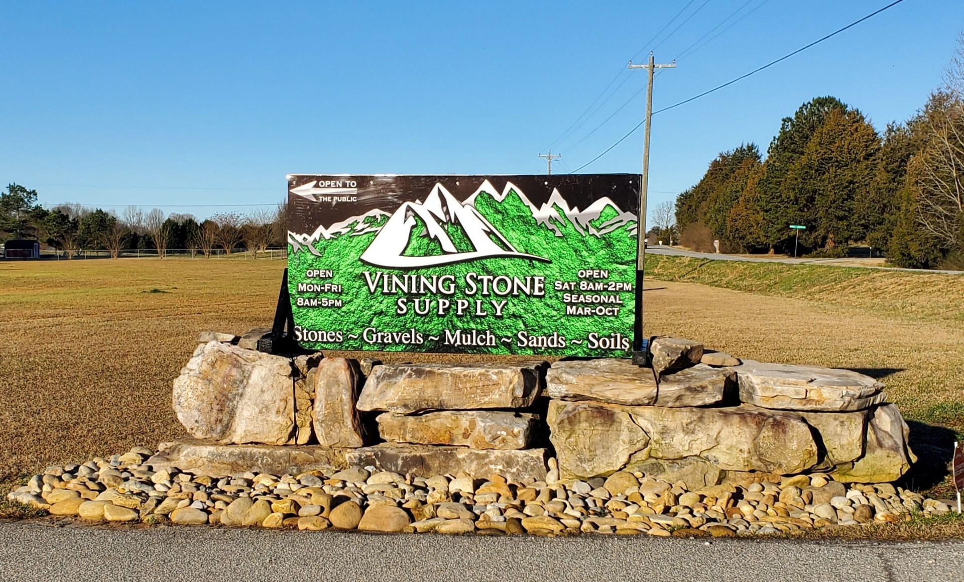 Premium Flagstone Selection at Vining Stone in Sharpsburg, GA