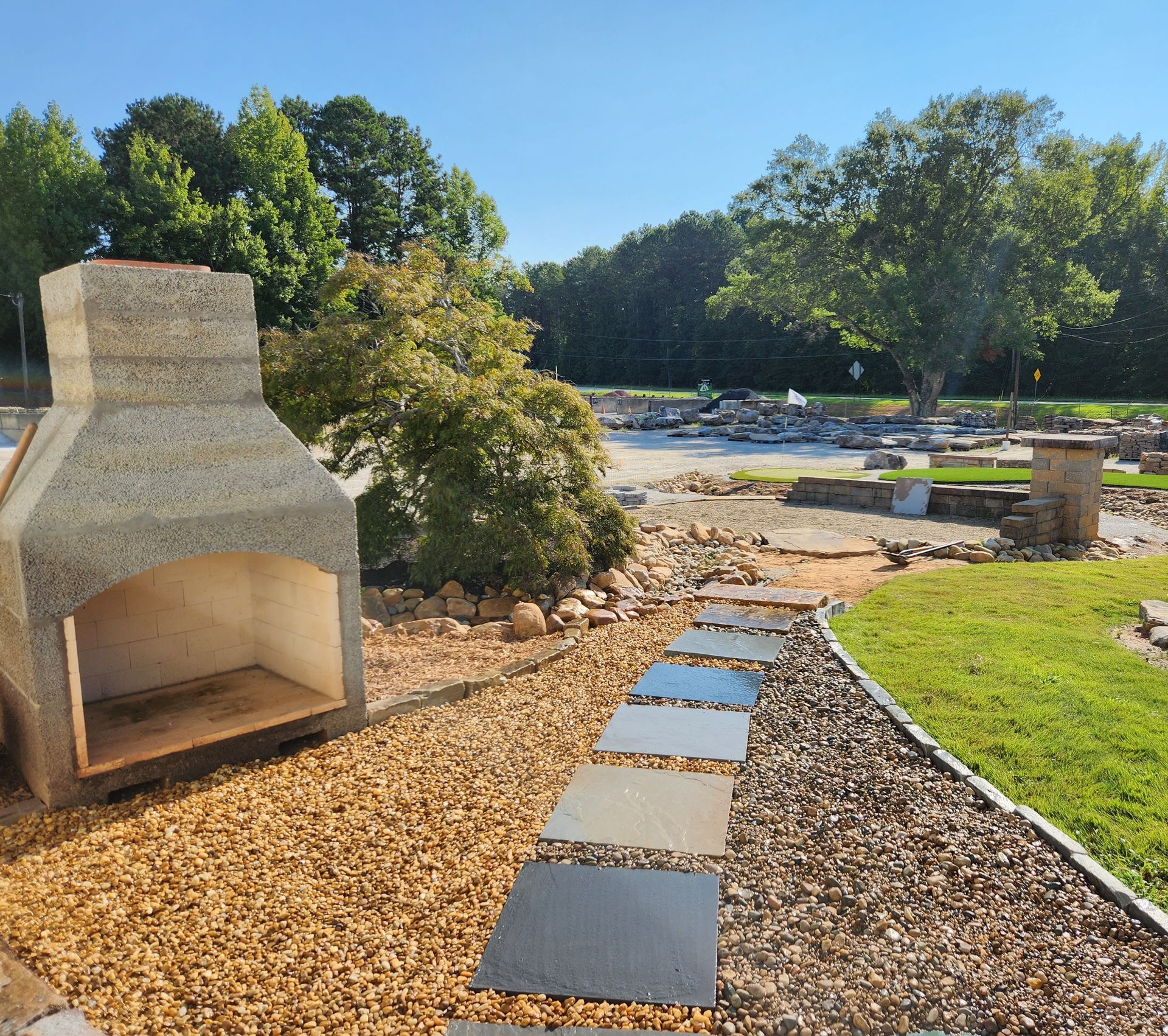 Premium Flagstone Selection at Vining Stone in Sharpsburg, GA