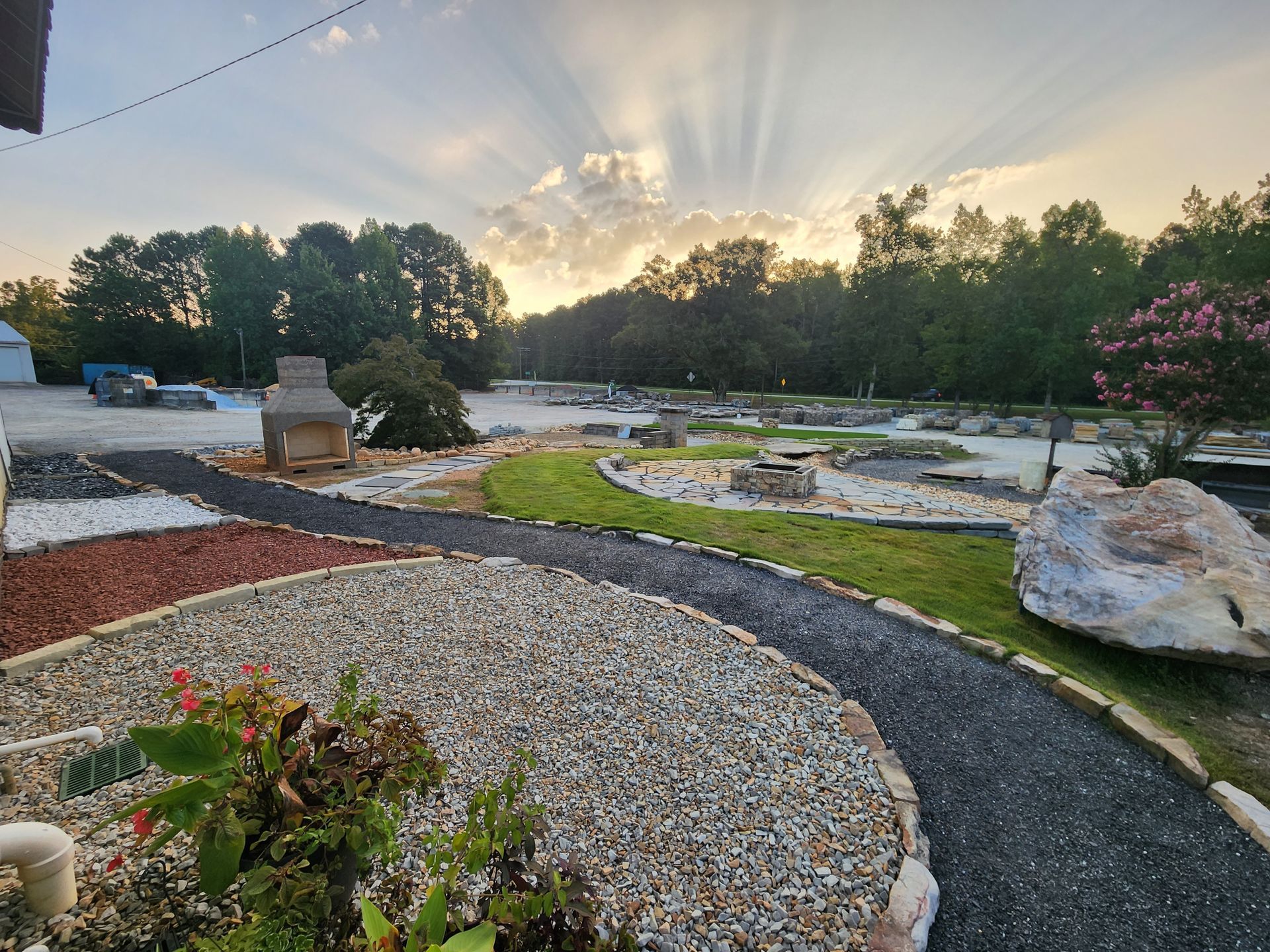 Premium Flagstone Selection at Vining Stone in Sharpsburg, GA