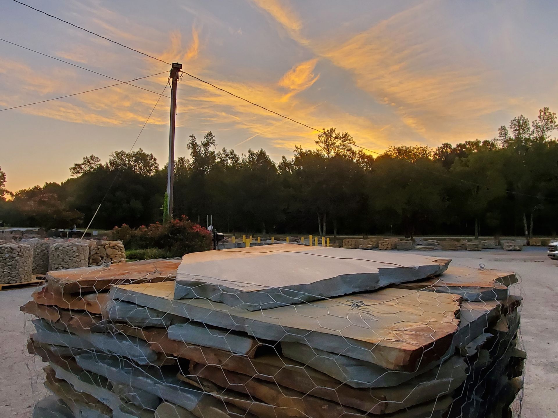 Flagstone Selection at Vining Stone