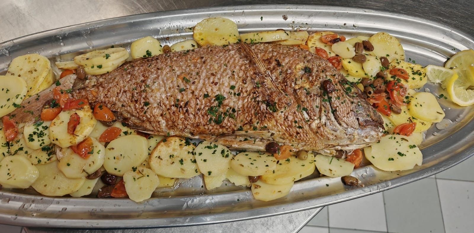 pesce al forno